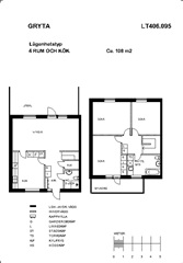 Bild 3. Lägenhet, Vargjaktsvägen, Västerås 