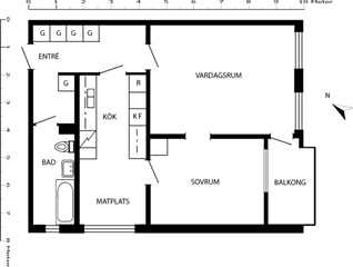 Photo 3. Apartment, Bruksgatan, Simrishamn 