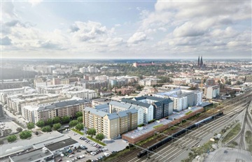 Bild 1. Lägenhet, Kungsgatan, Uppsala 