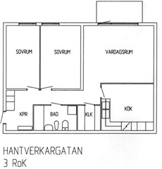 Photo 2. Apartment, Hantverkargatan, Hofors 
