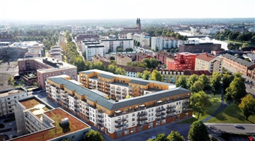 Bild 1. Lägenhet, Ida Adamssons Gata, Eskilstuna 