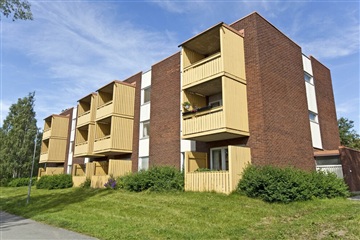 Bild 1. Lägenhet, gnejsvägen, Umeå 