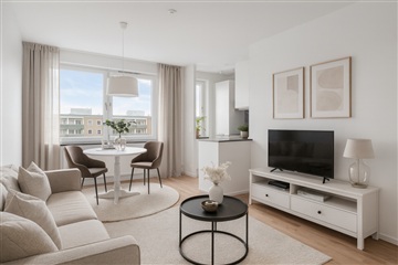 Bild 1. Lägenhet, Agnesfridsvägen, Malmö 