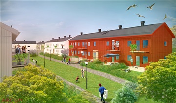 Bild 1. Lägenhet, Fjärilsvägen, Märsta 