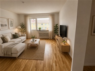 Bild 1. Lägenhet, Jägaregatan, Katrineholm 