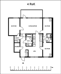 Photo 1. Apartment, professorsvägen, Luleå 