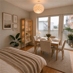 Bild 1. Lägenhet, Erik Dahlbergsgatan, Ystad 