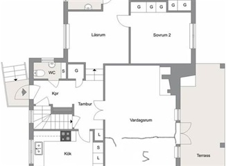 Bild 2. Lägenhet, Hemstigen, Jönköping 