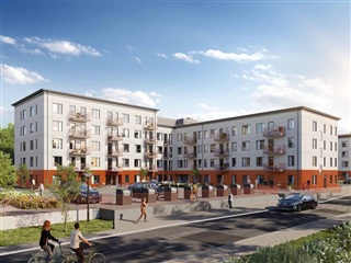 Bild 1. Lägenhet, Malakitgatan, Lund 