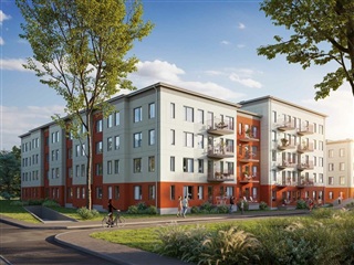 Bild 1. Lägenhet, Malakitgatan, Lund 