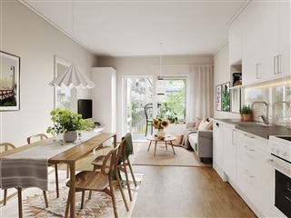 Bild 1. Lägenhet, Fru Lovisas gata, Skellefteå 