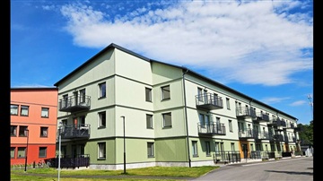 Bild 1. Lägenhet, Orrhultsvägen, Skogstorp 