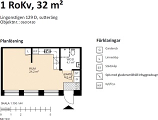 Photo 1. Apartment, Lingonstigen, Luleå 