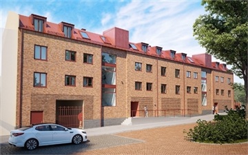 Bild 1. Lägenhet, Lövgatan, Hässleholm 