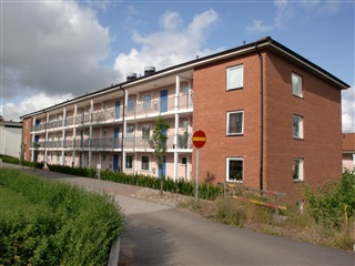 Bild 1. Lägenhet, Stationsgatan, Laholm 