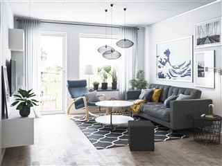 Bild 4. Lägenhet, Fjärilsvägen, Märsta 