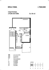 Bild 3. Lägenhet, Krongjutarvägen, Skultuna 