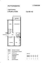 Bild 5. Lägenhet, pettersbergsgatan, Västerås 