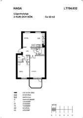 Photo 2. Apartment, Haga Parkgata, Västerås 