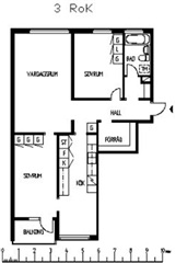 Bild 1. Lägenhet, Stengatan, Luleå 