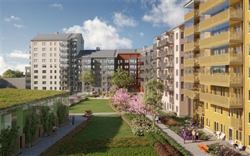Bild 1. Lägenhet, Styrbordsgatan, Västerås 