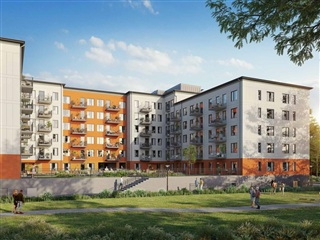 Bild 1. Lägenhet, Gamla Dalbyvägen, Lund 