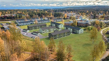 Bild 1. Lägenhet, N Kustvägen, Bureå 