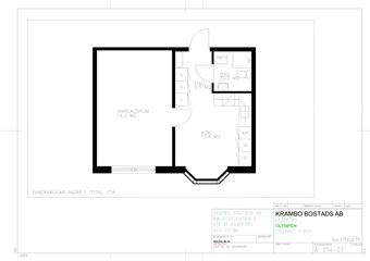 Photo 1. Apartment, Babelsbergsgatan, Kramfors 