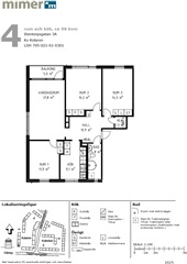 Bild 3. Lägenhet, Stentorpsgatan, Västerås 