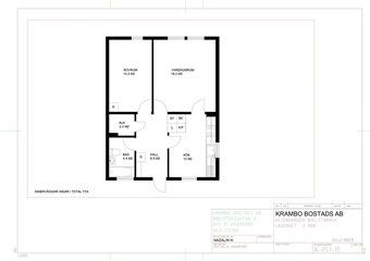 Photo 1. Apartment, Bruksvägen, Bollstabruk 