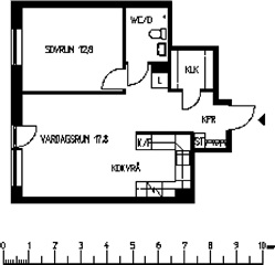 Photo 1. Apartment, Kårhusvägen, Luleå 