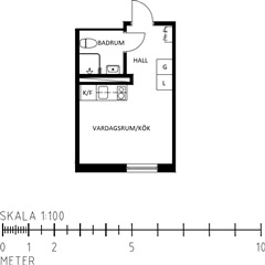 Photo 1. Apartment, Väderleden, Luleå 