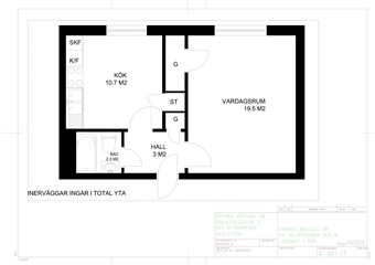 Photo 1. Apartment, Strandgatan, Kramfors 