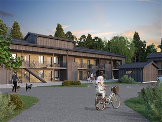 Bild 1. Lägenhet, Bäckgatan, Byske 