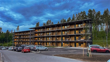 Bild 1. Lägenhet, Hörnedalsvägen, Jönköping 