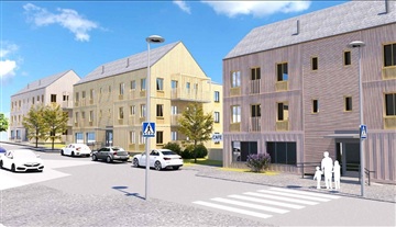 Bild 1. Lägenhet, Storgatan, Färjestaden 
