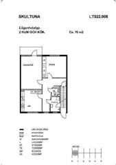 Bild 3. Lägenhet, Bankvägen, Skultuna 