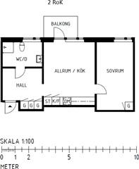 Photo 1. Apartment, Järvstigen, Luleå 