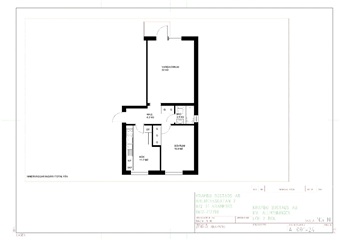 Bild 1. Lägenhet, Strandgatan, Kramfors 