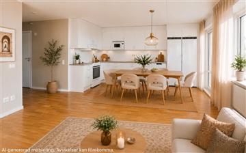 Bild 1. Lägenhet, Bäckby Torggata, Västerås 