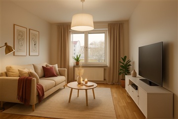 Bild 1. Lägenhet, Wetterlinsgatan, Falköping 