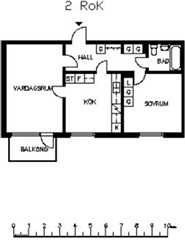 Photo 1. Apartment, docentvägen, Luleå 