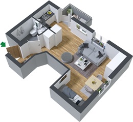 Photo 1. Apartment, Kilbygatan, Kilafors 
