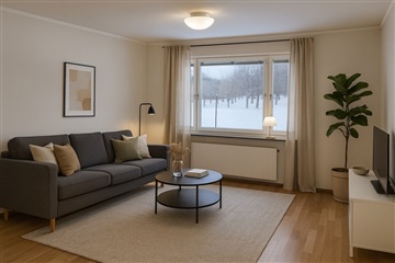 Bild 1. Lägenhet, gnejsvägen, Umeå 