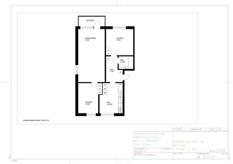 Photo 1. Apartment, Källgatan, Kramfors 