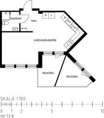Photo 1. Apartment, Väderleden, Luleå 