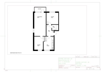 Photo 1. Apartment, Källgatan, Kramfors 