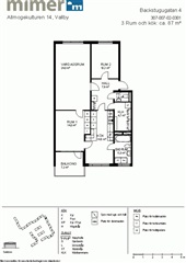 Photo 3. Apartment, Backstugugatan, Västerås 