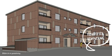 Bild 1. Lägenhet, Sångvägen, Uddevalla 