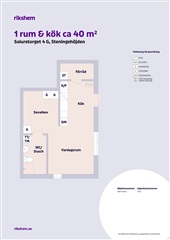 Photo 3. Apartment, Solurstorget, Steningehöjden 